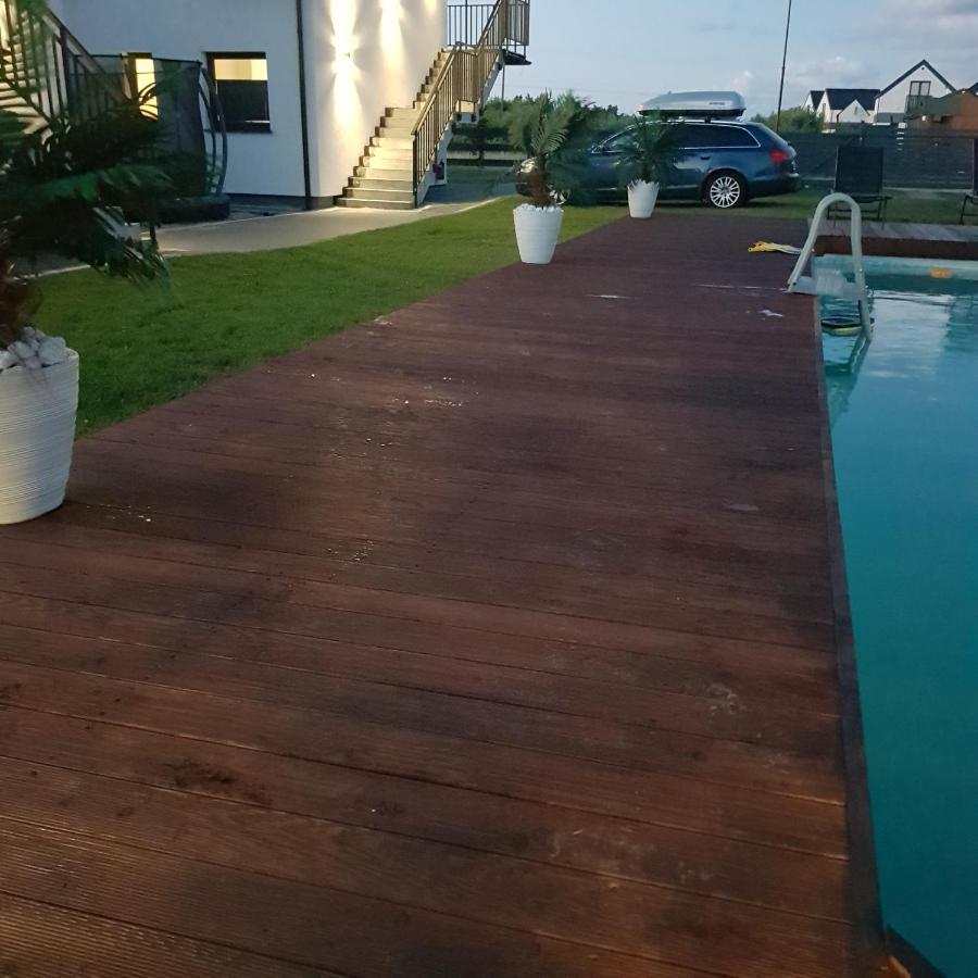 Apartamenty U Wioli I Marcina Leba Exterior foto